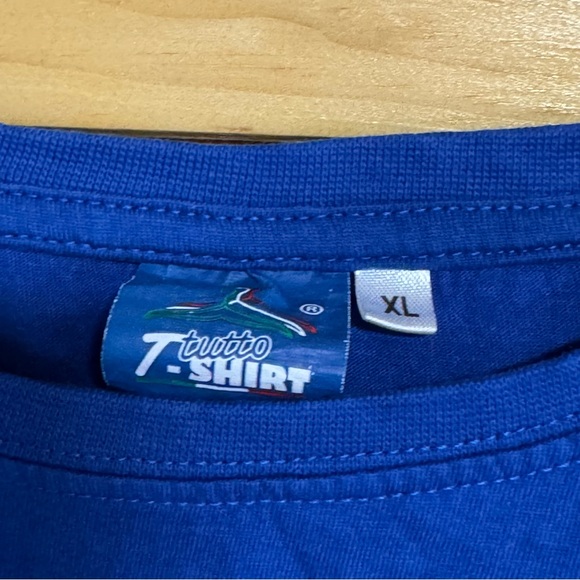 Italia Blue T-Shirt XL - Picture 2 of 4